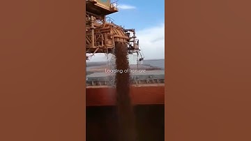 Loading of iron ore | Porthedland🇦🇺 | subscribe☝️☝️☝️ | #shorts #youtubeshorts #short #shortvideo