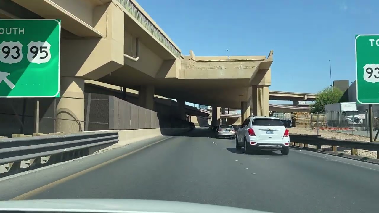 Driving to Henderson from North Las Vegas on Martin Luther King Blvd, US 95 South, Sunset Rd