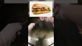 🔥A Regular Philly Cheesesteak costs $8.99🔥A masterpiece of a sandwich👨‍🍳 #cooking #food #foryou