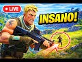 Tentando 10 vitórias seguidas no Fortnite 🔥