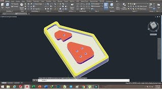 CAD CAM TUTORIAL EXERCISE 12 IN HINDI BY VCE, AUTODESK AUTOCAD,2D TO 3D