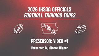 Information Football: 2026 Officials, Preseason #1 Guide