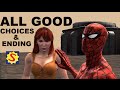 All Good Choices and Good Ending - Spider-Man Web of Shadows