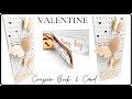 VALENTINE&#39;S COUPON BOOK  &amp; HEART SLIMLINE CARD TUTORIAL ❤️❤️❤️