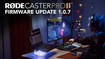 RØDECaster Pro II: Firmware Update 1.0.7