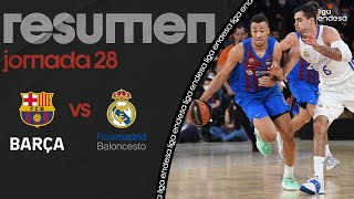 Barça  Real Madrid (10897) RESUMEN | Liga Endesa 202122