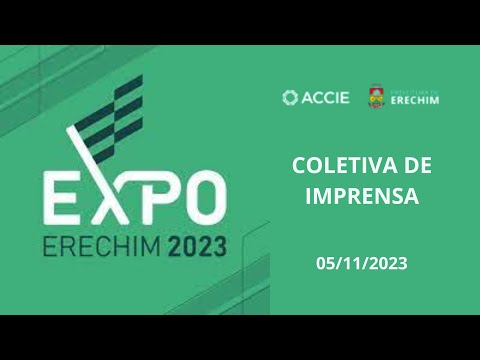 Coletiva de Imprensa sobre encerramento Expo Erechim 2023 na ACCIE