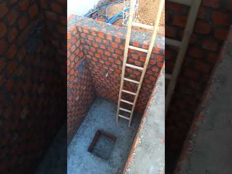 10'×4'×7' water sump