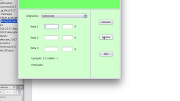 Ejercicio creando Interfaz Gráfica usando Swing - Parte 2