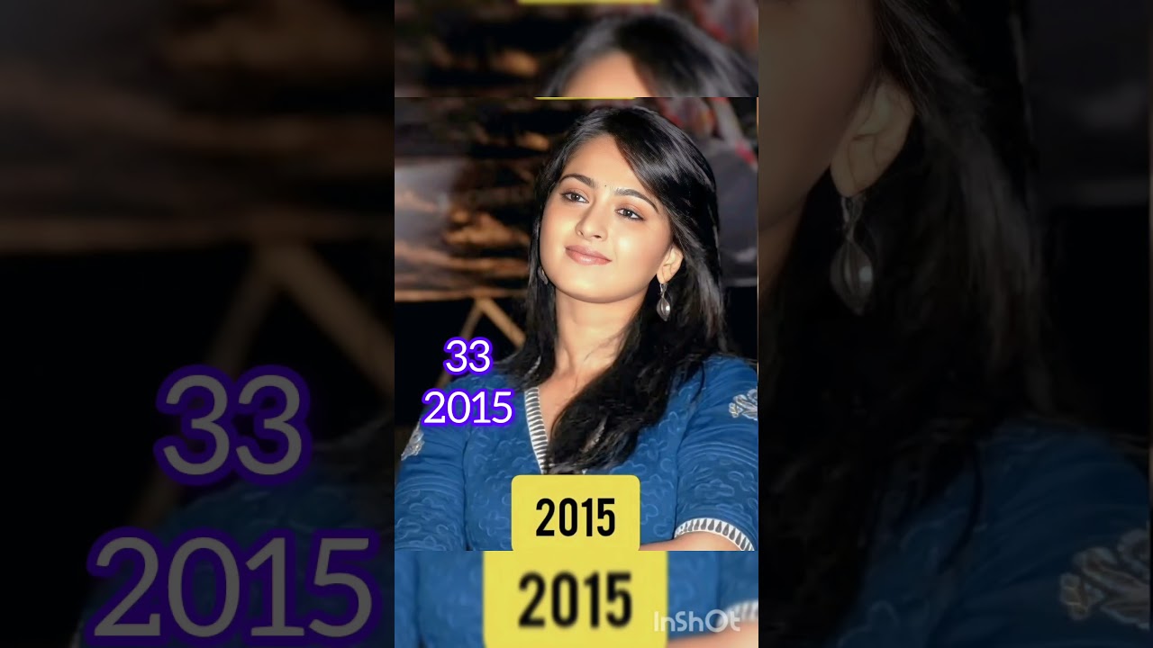 Anushka Shetty Age Transformation | (1991-2025) | AS | Now & Then | Old Photos#viral_shorts