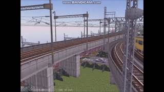 新VRM3★KATOレイアウトプラン6 9完成No73 103系高運転台オレンジ遠景