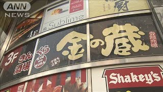 居酒屋「金の蔵」の一部をすし店などに転換へ(2021年5月4日)