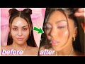 2021 GLOW UP (Y2K Tik Tok makeup, Colorful Graphic Liner & Glowy Skin) | Roxette Arisa
