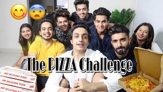 The PIZZA Challenge 😨😋 ft. DAMNFAM