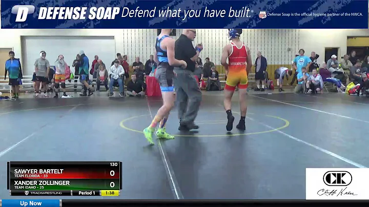 Mat 6 130 Sawyer Bartelt Florida Vs Xander Zolling...