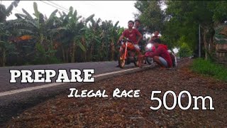 Video thumbnail of "Setting herex 500m GL Orange ft Kang Ari ||TKHC Racing Speed"