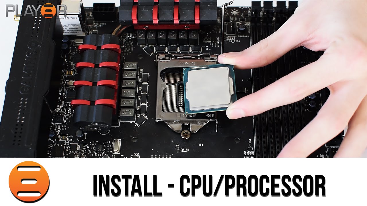 How to Install A Processor (CPU) Into a Motherboard - Intel CPU  Installation Guide - YouTube