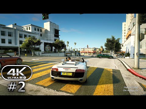 Grand Theft Auto 5 Gameplay Walkthrough Part 2 - GTA 5 PC 4K 60FPS ULTRA (No Commentary)