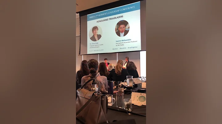 Dr.Gina Cody at Yara Society 2019