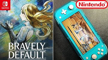 Bravely Default 2 | Gameplay | Demo | Nintendo Switch Lite