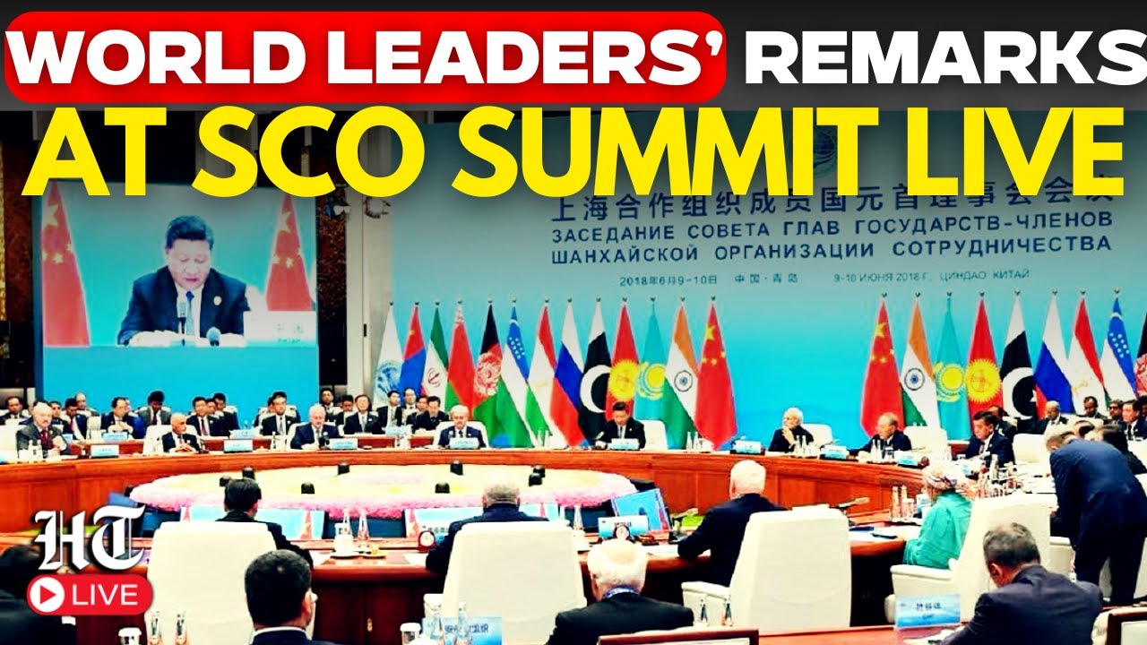 SCO Summit LIVE: World Leaders’ Remarks At Summit Venue In Tianjin, China | Putin | Modi | Pakistan