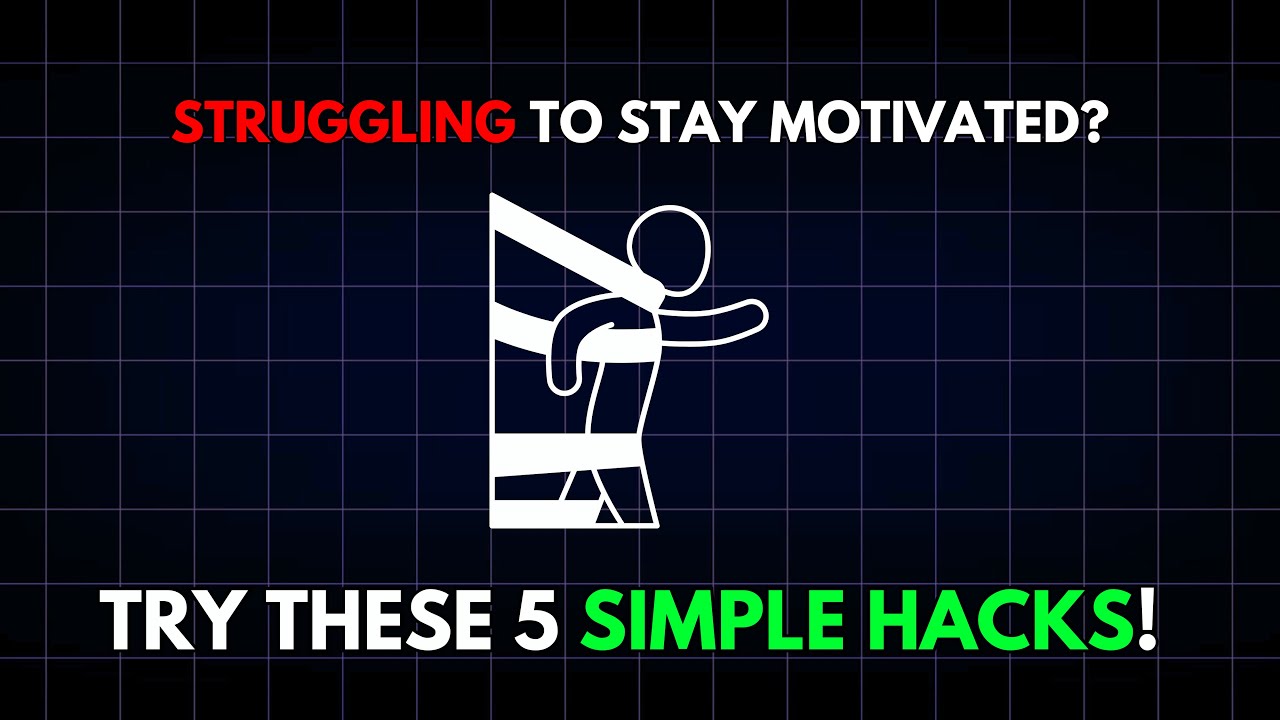 5 Simple Steps to Stay MOTIVATED Every Day - YouTube