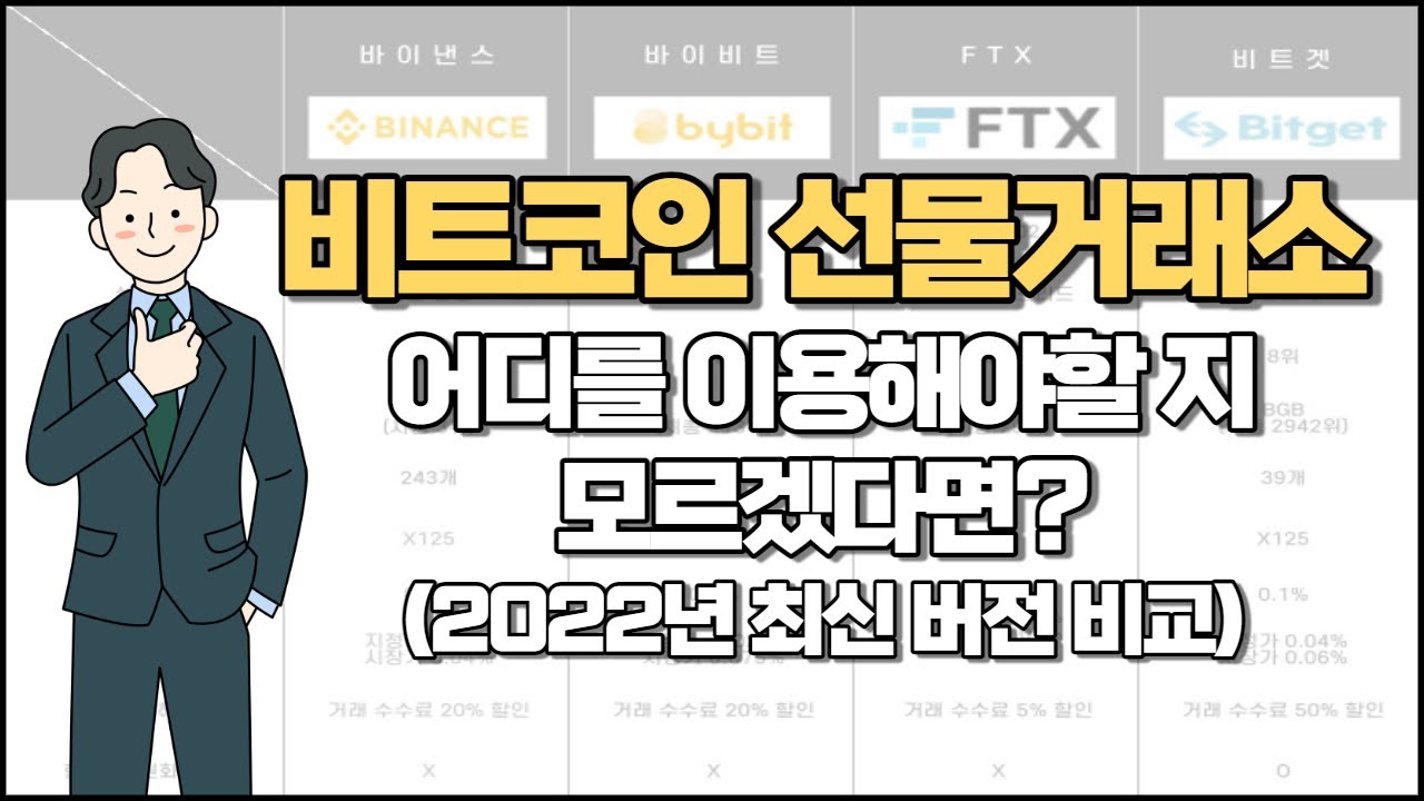 🥇비트코인 선물거래소 고민되신다면? 완벽 비교 2022년 최신버전 종결🥇