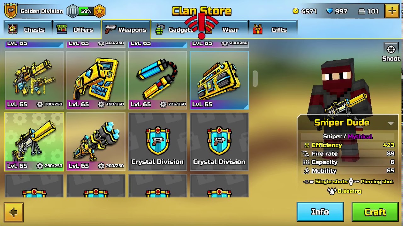 PG3D HatchetMan Opening Clan Super Chest - Extermination