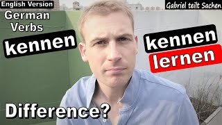 [EN] German Verbs: kennen vs. kennenlernen -  Difference - Usage - Examples - Deutsche Verben screenshot 2