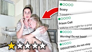 Staying at WORST REVIEWED HOTEL in London! *SO SCARY!* | Family Fizz