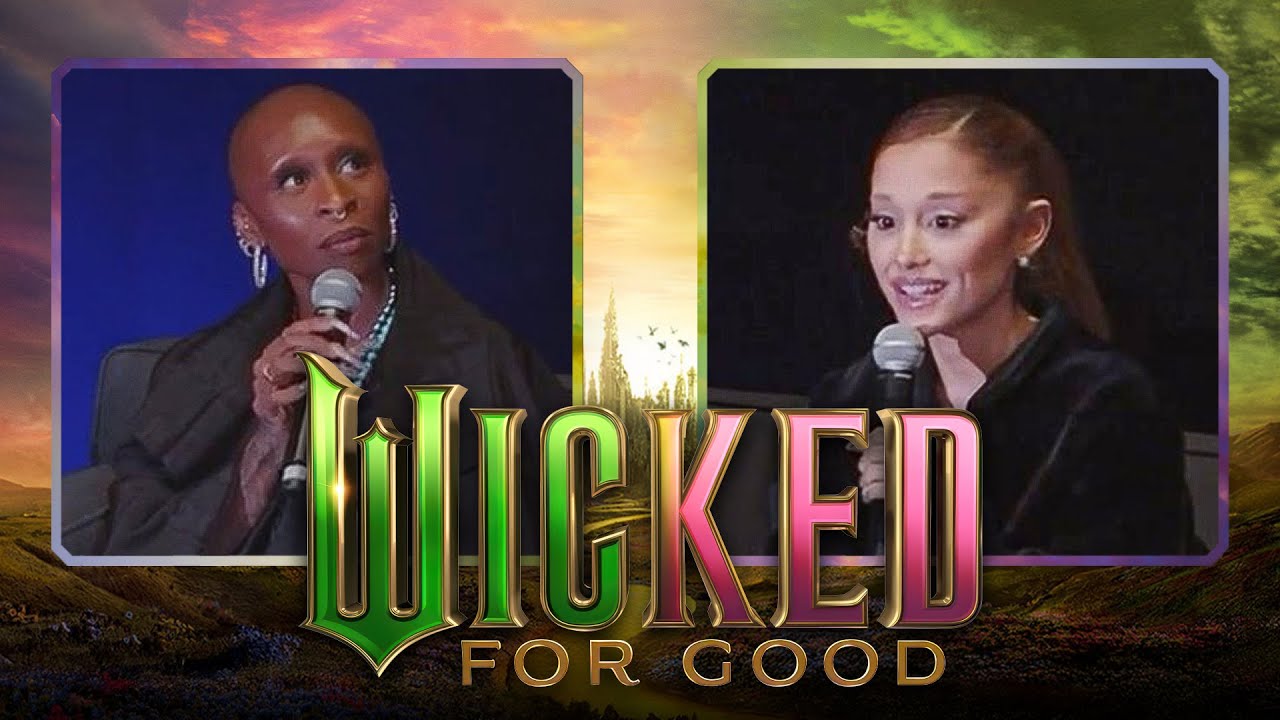 НОВИНКА! Ариана Гранде и Синтия Эриво о расставании с мюзиклом «Злая ведьма»! Вопросы и ответы (п...