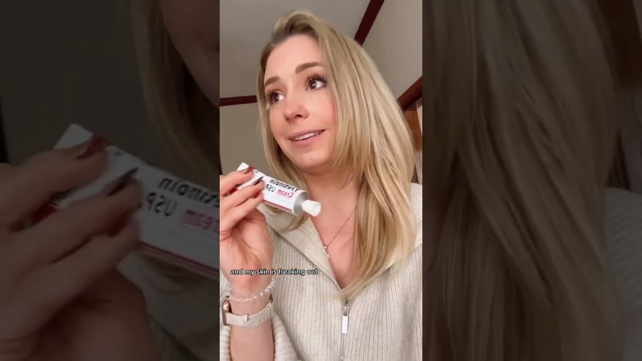 This so the easiest way I am able to keep up with prescription skincare! 