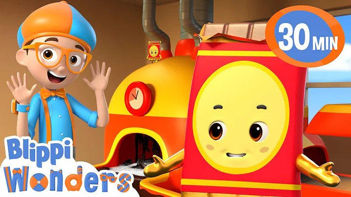 Blippi Wonders - Blippi Visits A Chocolate Factory + More! | Blippi Animated Series | Kids Cartoons