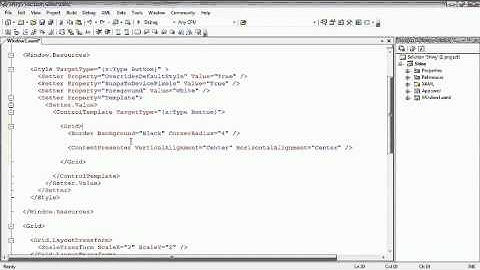 Lesson 24 WPF Window Presentation Foundation