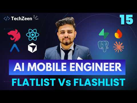 Build a Modern React Native UI | FlatList, FlashList, API & Skeleton Loading