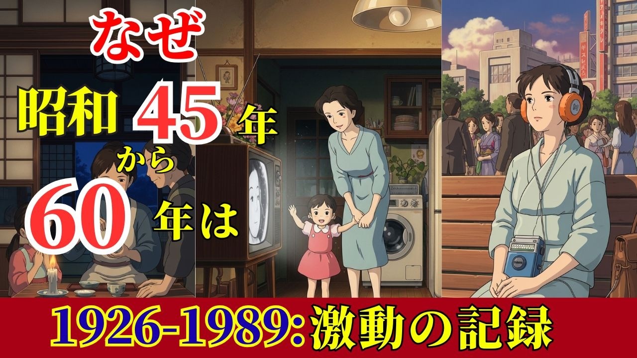 「不便」だった。でも「孤独」じゃなかった。なぜ昭和はあんなに輝いていたのか。