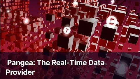 Pangea: The Real-Time Data Provider. Sweat Wallet Learn & Earn