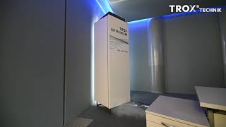 TROX Air Purifier - Intake and purification effect