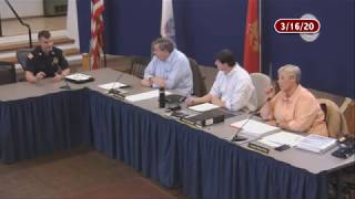 Deerfield Selectboard - COVID 19 Meeting - March 16, 2020