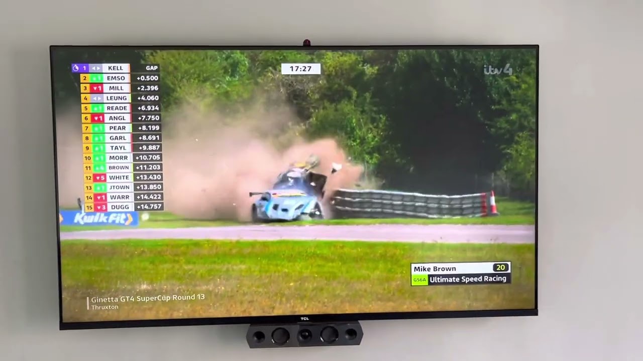 Btcc thruxton 2022 really bad crash ginetta