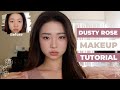 SIMPLE DUSTY ROSE | MONOLID MAKEUP TUTORIAL