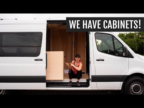 Building our Sprinter Van Cabinets | Van Build Series