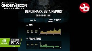 Benchmark Test Ghost Recon Breakpoint Very High Rtx 2070 I7 2600K 1440P 60Fps