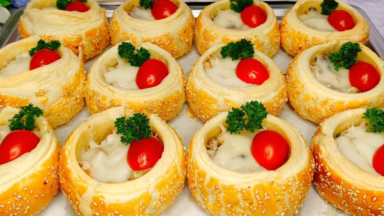 Жулен СОМСА  энг мазали начинка билан тайёрлаш / Сомса