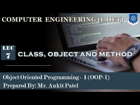 Lec-07_Class, Object and Method | Object Oriented Programming 1 ...