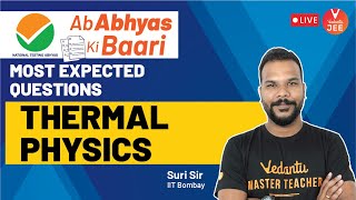 Most Expected Questions from NTA Abhyas [Thermal Physics] | Ab Abhyas Ki Baari  | JEE Main 2021