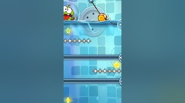 Cut the Rope Experiments - Bath Time - All Levels 3 Stars