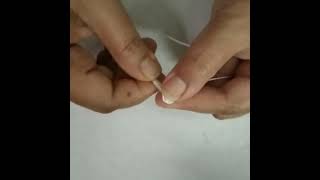 DIY thread dragonfly