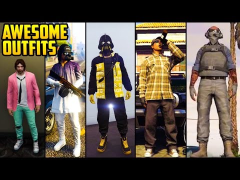 GTA Online - FASHION FRIDAY! (Ghost Recon Outfits, Faded, 80's, Yellow ...