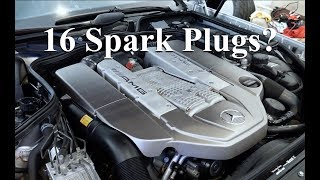 Mercedes M113K Spark Plug DIY | E55 W211 (4K)